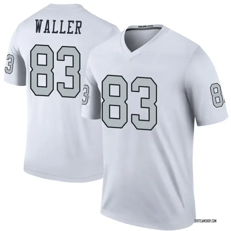 Men's Darren Waller Las Vegas Raiders Color Rush Jersey - White Legend