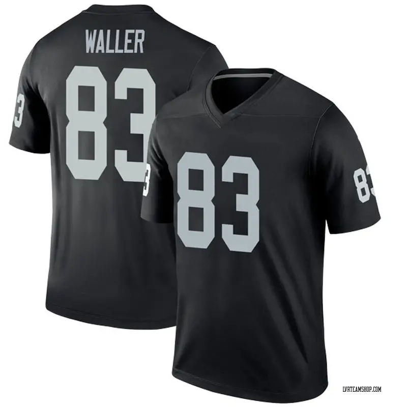 Men\'s Darren Waller Las î€€Vegas Raiders Jerseyî€ - Black Legend
