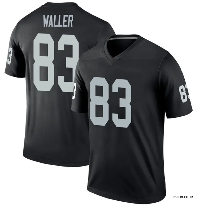 Men's Darren Waller Las Vegas Raiders Jersey - Black Legend