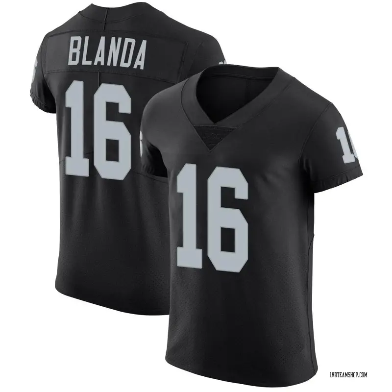Men's George Blanda Las Vegas Raiders Team Color Vapor Untouchable Jersey - Black Elite
