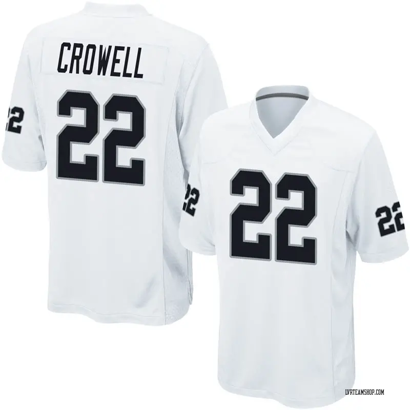 Men's Isaiah Crowell Las Vegas Raiders Jersey - White Game