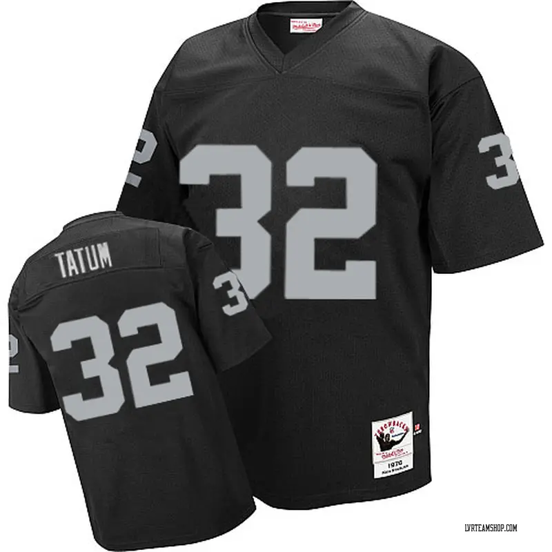 Men\'s Jack Tatum Las Vegas Raiders Throwback Jersey - Black Authentic