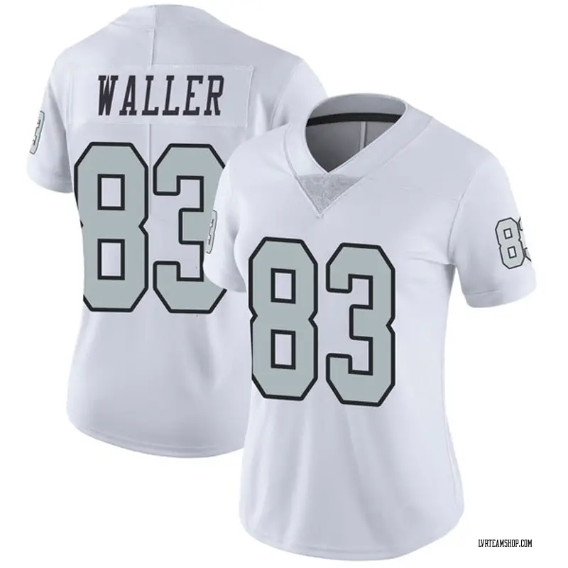 Women's Darren Waller Las Vegas Raiders Color Rush Jersey - White Limited