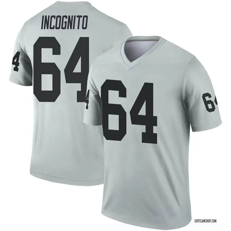 incognito jersey raiders